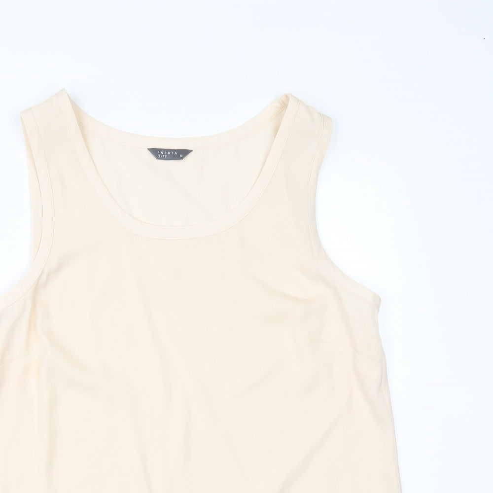 Matalan Womens Orange   Camisole Blouse Size 12