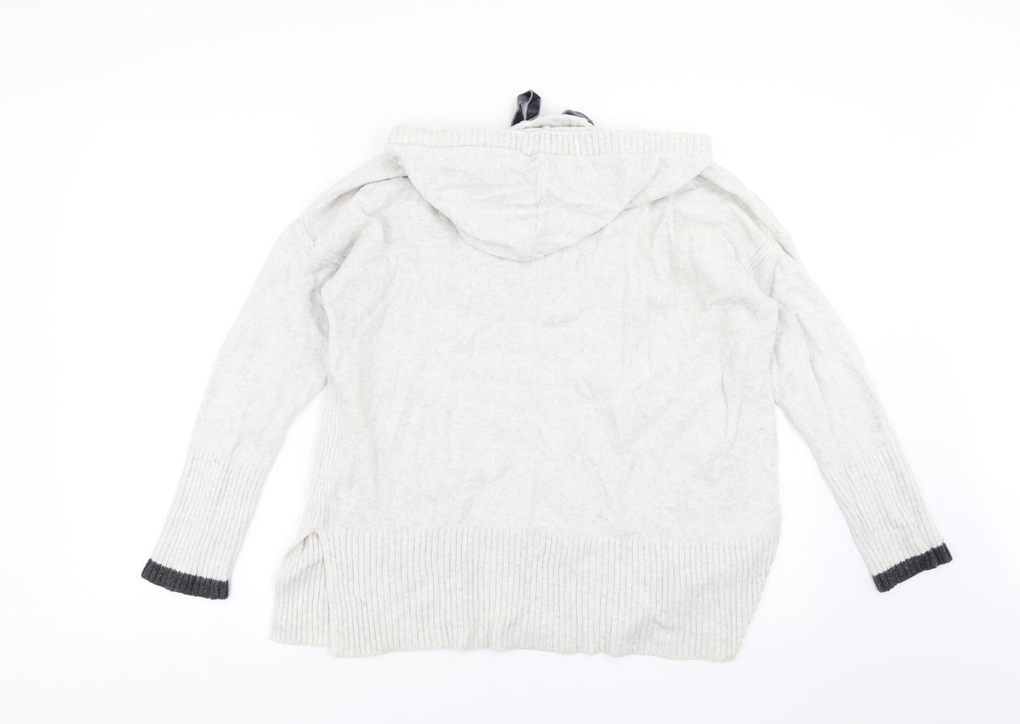 River Island Womens Grey   Pullover Hoodie Size 8  - etre unique