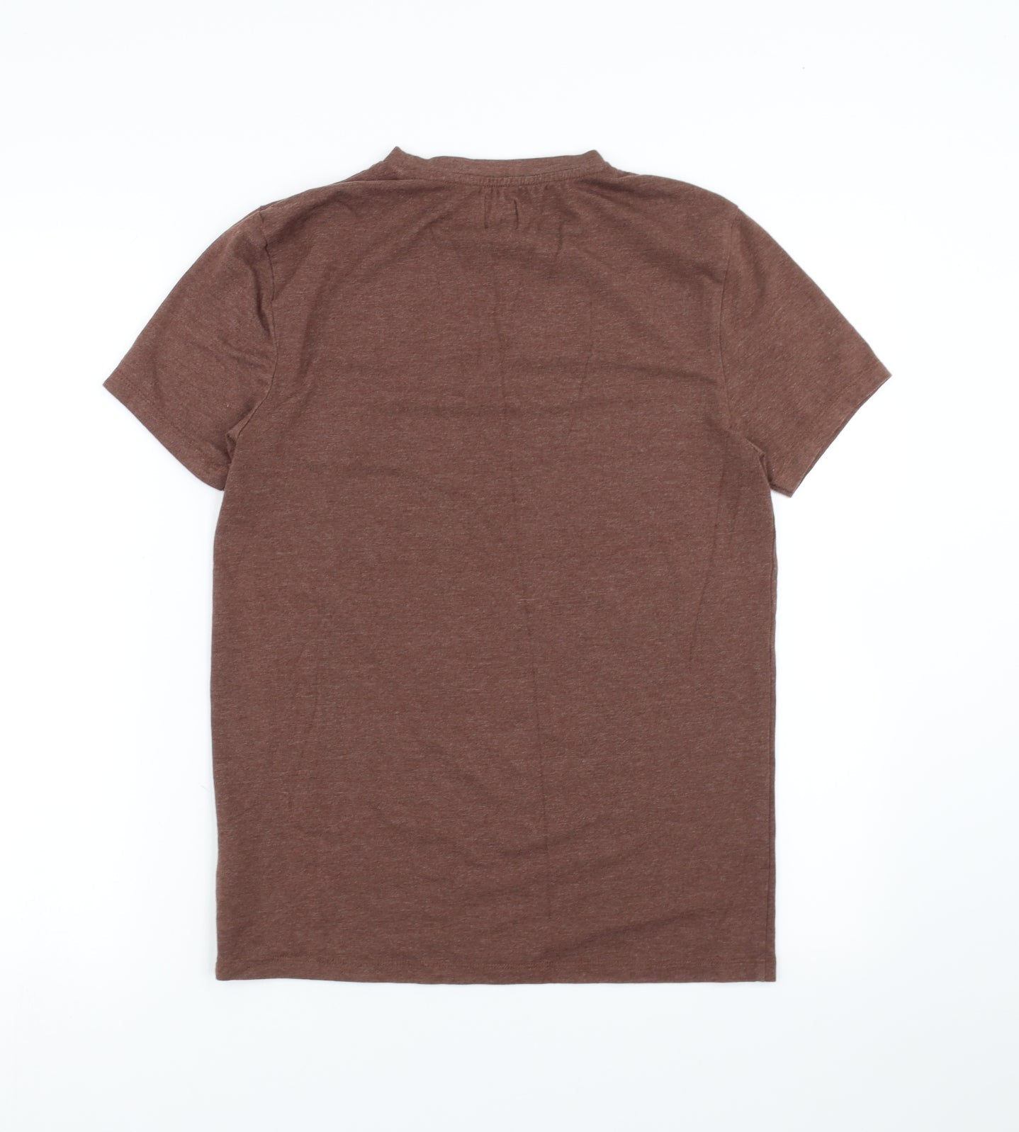 Womens UK Size S ASOS Brown Basic T-Shirt