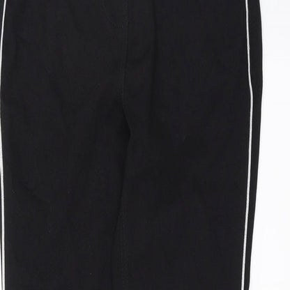 NEXT Womens Black   Carrot Leggings Size 8 L28 in - jersey denim jegging