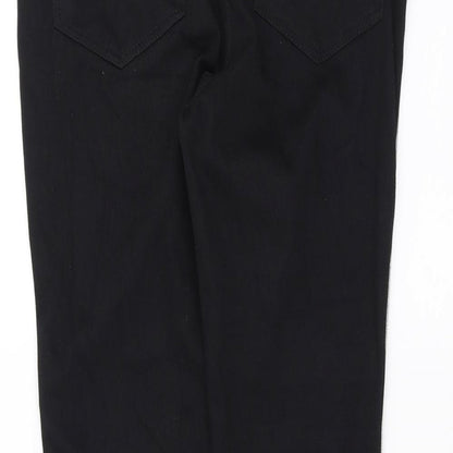 NEXT Womens Black   Carrot Leggings Size 8 L28 in - jersey denim jegging