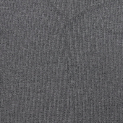 Womens UK Size 10 New Look Grey Basic T-Shirt
