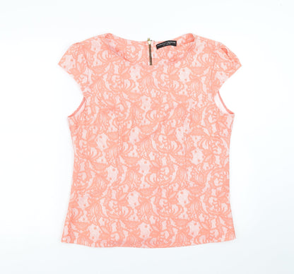 Womens UK Size 18 Dorothy Perkins Orange Basic Blouse