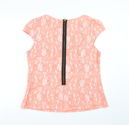 Womens UK Size 18 Dorothy Perkins Orange Basic Blouse