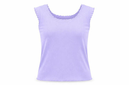 Womens UK Size L Bonmarché Purple Basic Tank