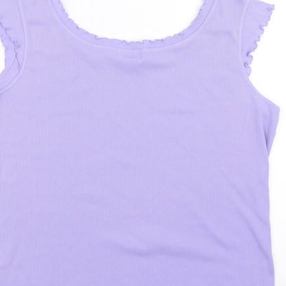Bonmarché Womens Purple   Basic Tank Size L