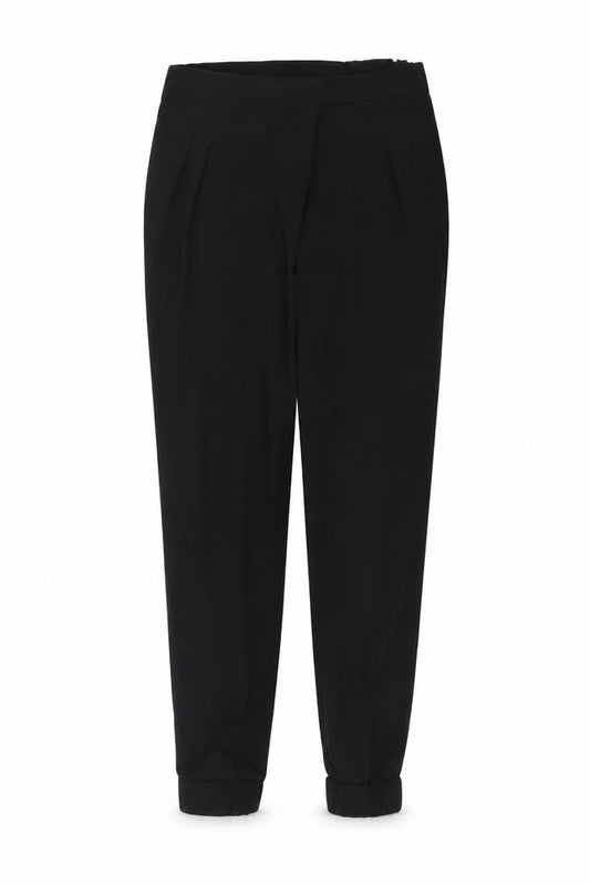 Womens UK Size 4 Topshop Regular Fit  Black Trousers