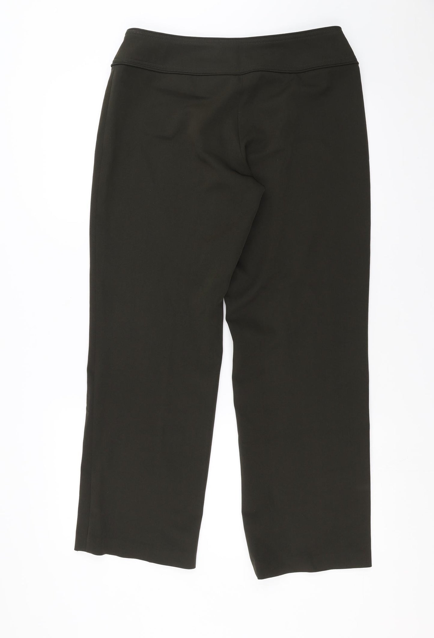 Womens UK Size 12 South Regular Fit  Green Trousers