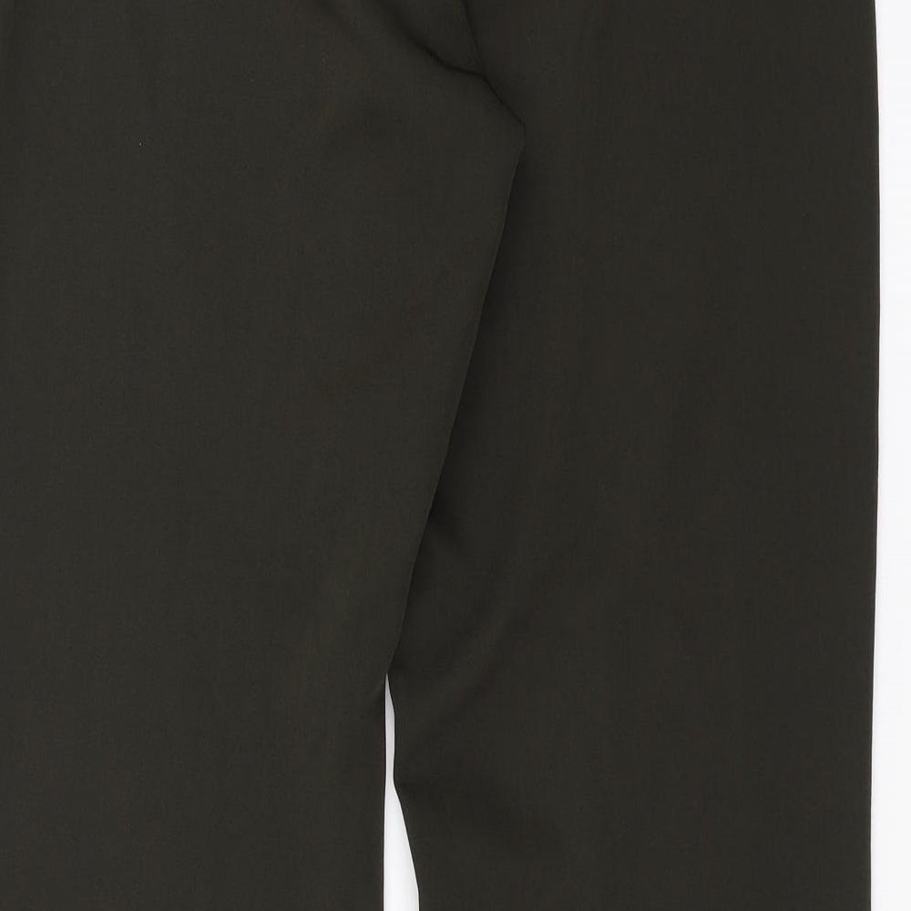 Womens UK Size 12 South Regular Fit  Green Trousers