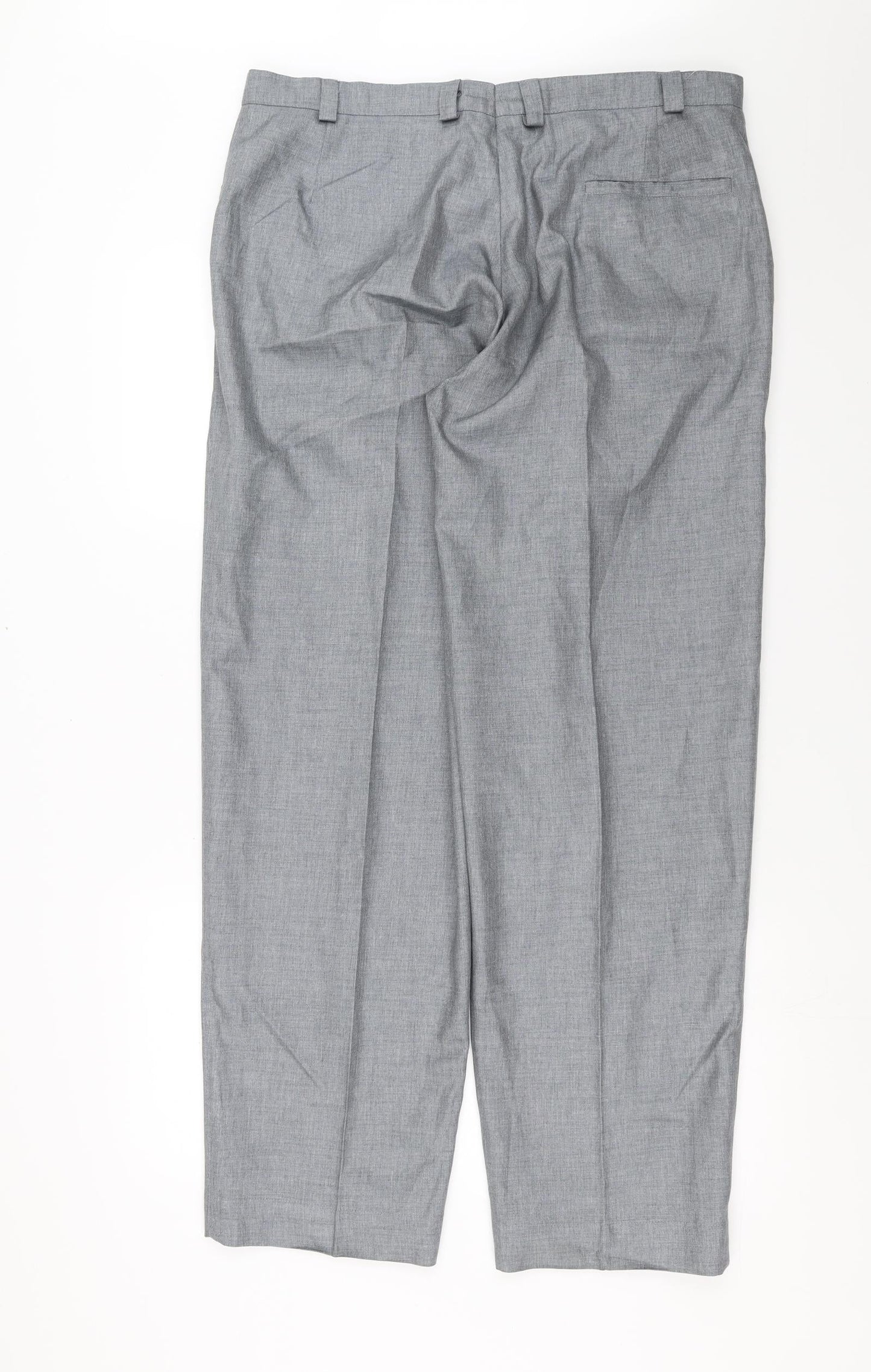 Womens UK Size 36 in Preworn Regular Fit  Grey Trousers