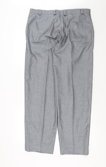 Womens UK Size 36 in Preworn Regular Fit  Grey Trousers