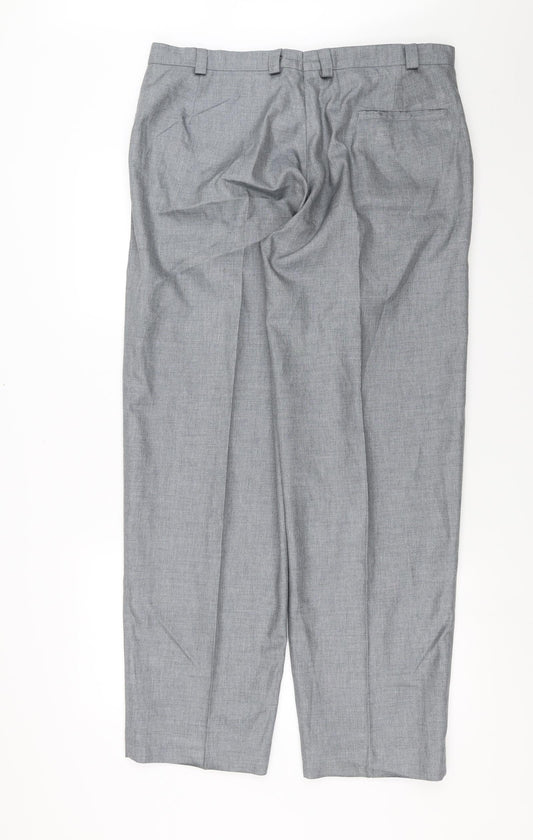 Womens UK Size 36 in Preworn Regular Fit  Grey Trousers