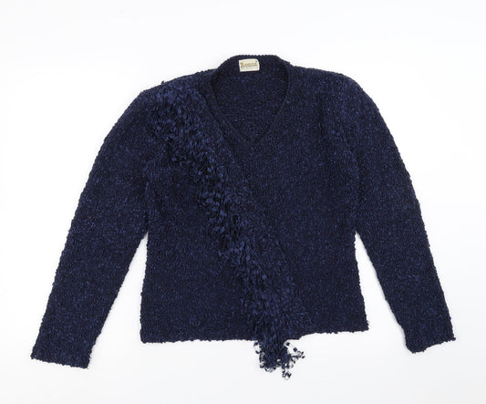 Roman Womens Blue   Pullover Jumper Size S