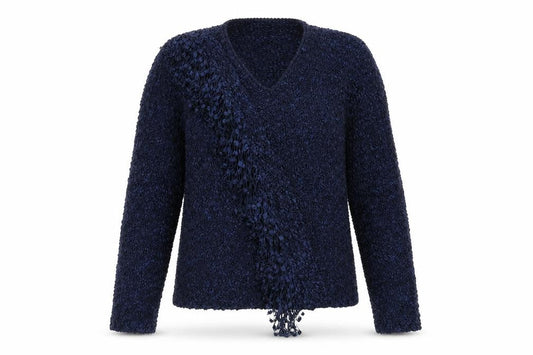 Roman Womens Blue   Pullover Jumper Size S
