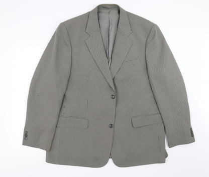 Mens UK Size 46 Simon taylor Regular Beige Suit Jacket