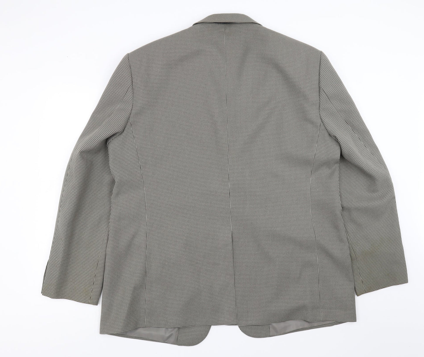 Mens UK Size 46 Simon taylor Regular Beige Suit Jacket