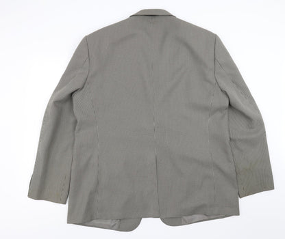 Mens UK Size 46 Simon taylor Regular Beige Suit Jacket