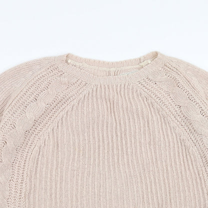 New Look Womens Pink   Pullover Jumper Size S