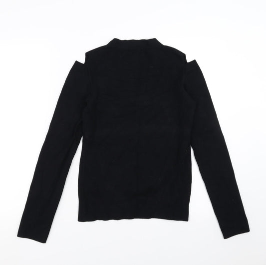 Linea Womens Black   Pullover Jumper Size S