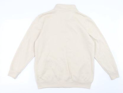 Damart Womens Beige   Cardigan Sweatshirt Size 10