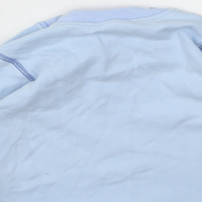 BHS Girls Blue   Basic T-Shirt Size 6-9 Months