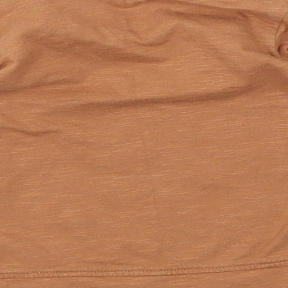George Boys Brown Animal Print   T-Shirt Size 6-9 Months