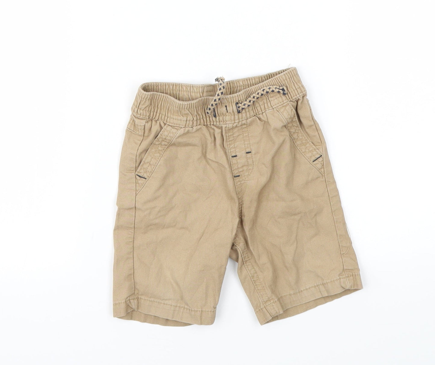 Primark Boys Beige   Cargo Trousers Size 9-12 Months