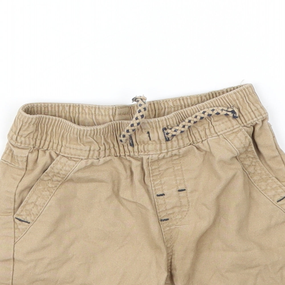 Primark Boys Beige   Cargo Trousers Size 9-12 Months