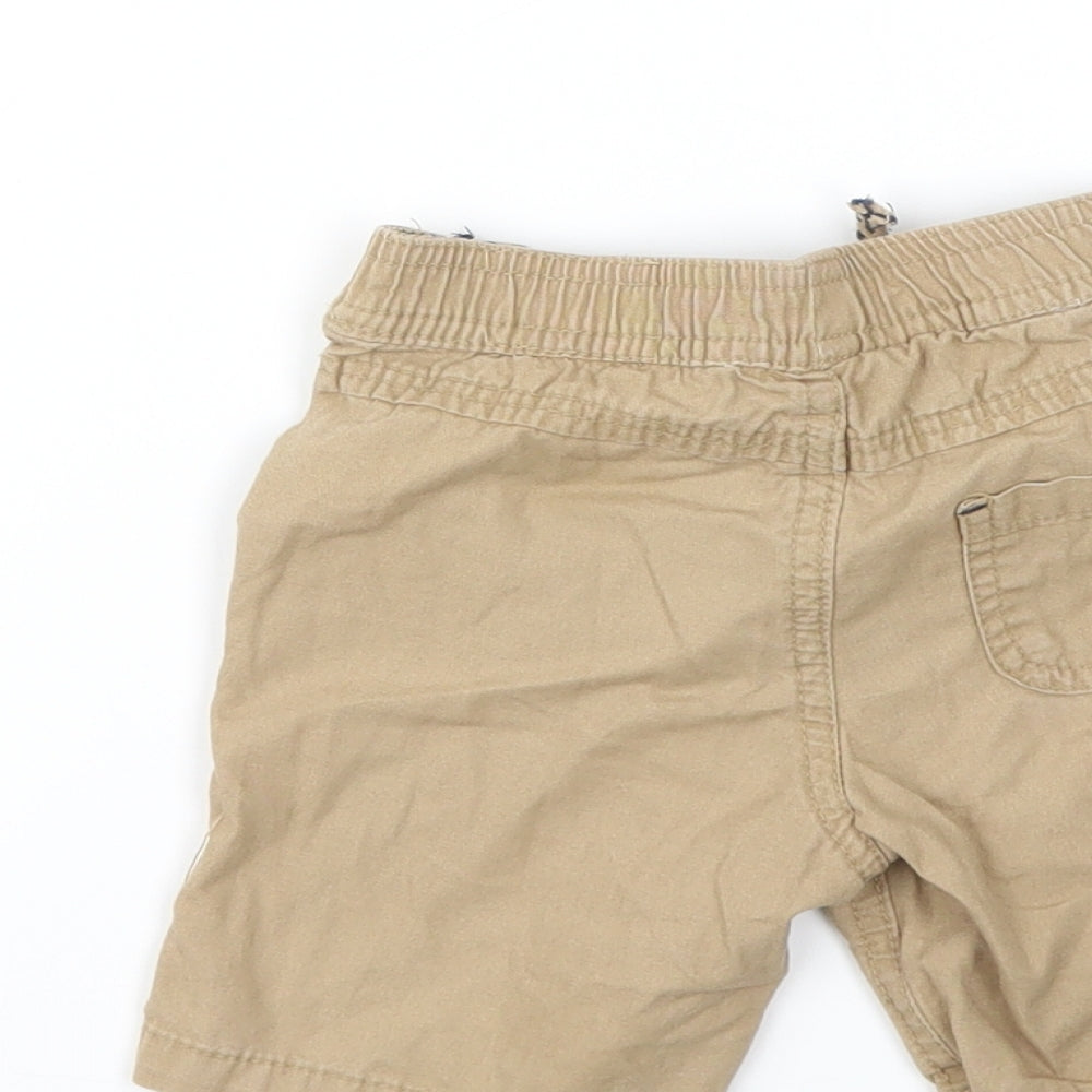 Primark Boys Beige   Cargo Trousers Size 9-12 Months