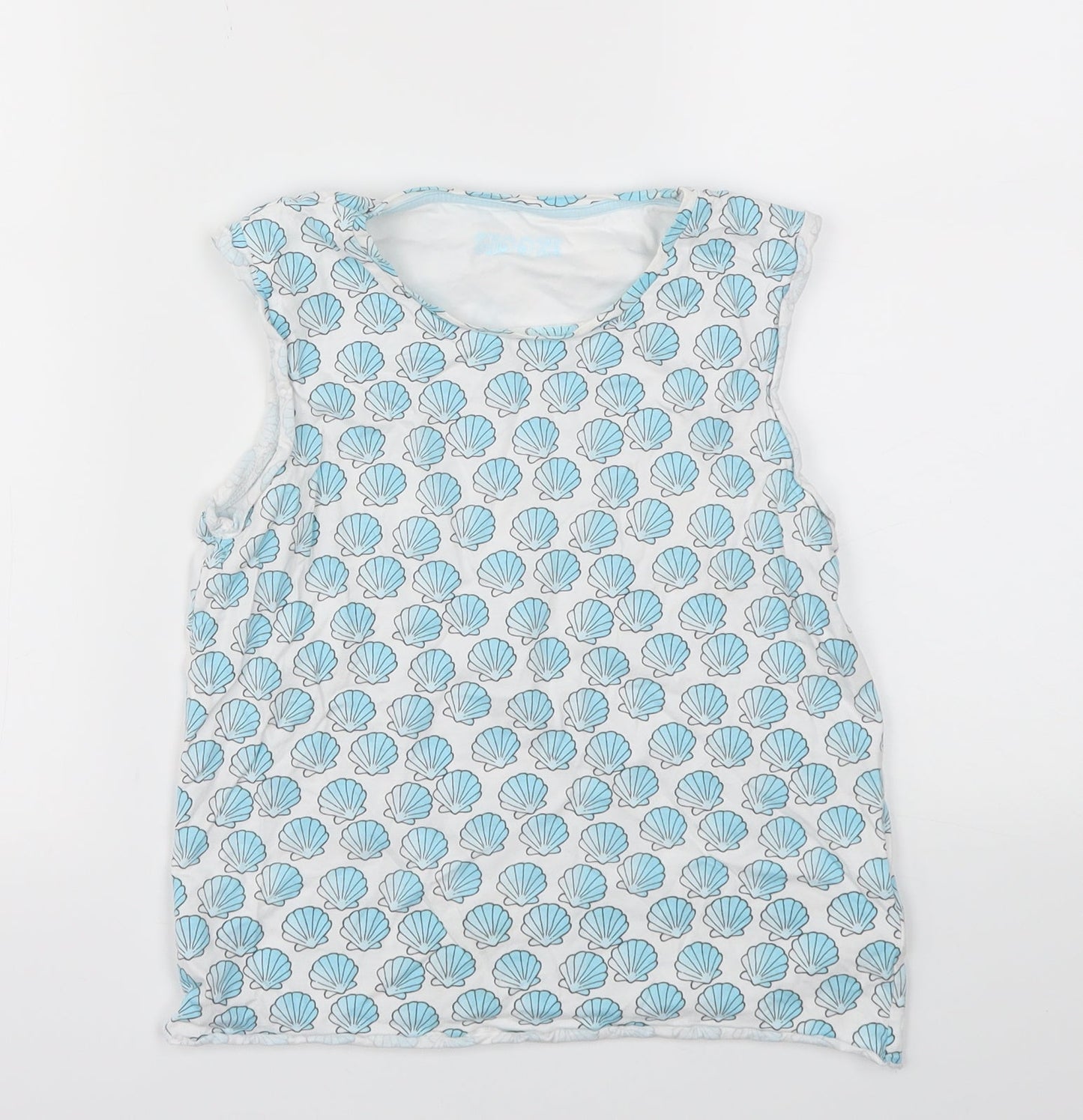 M&S Girls Blue   Basic T-Shirt Size 10-11 Years