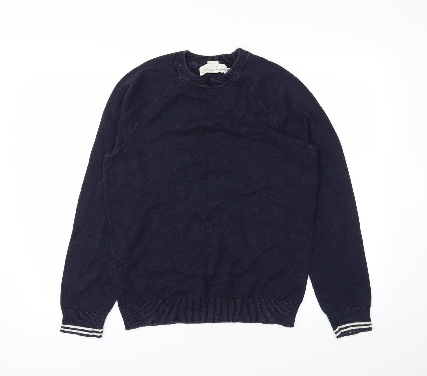 H&M Mens Blue   Pullover Jumper Size M