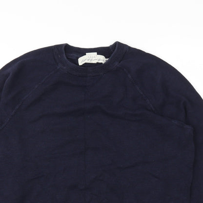 H&M Mens Blue   Pullover Jumper Size M