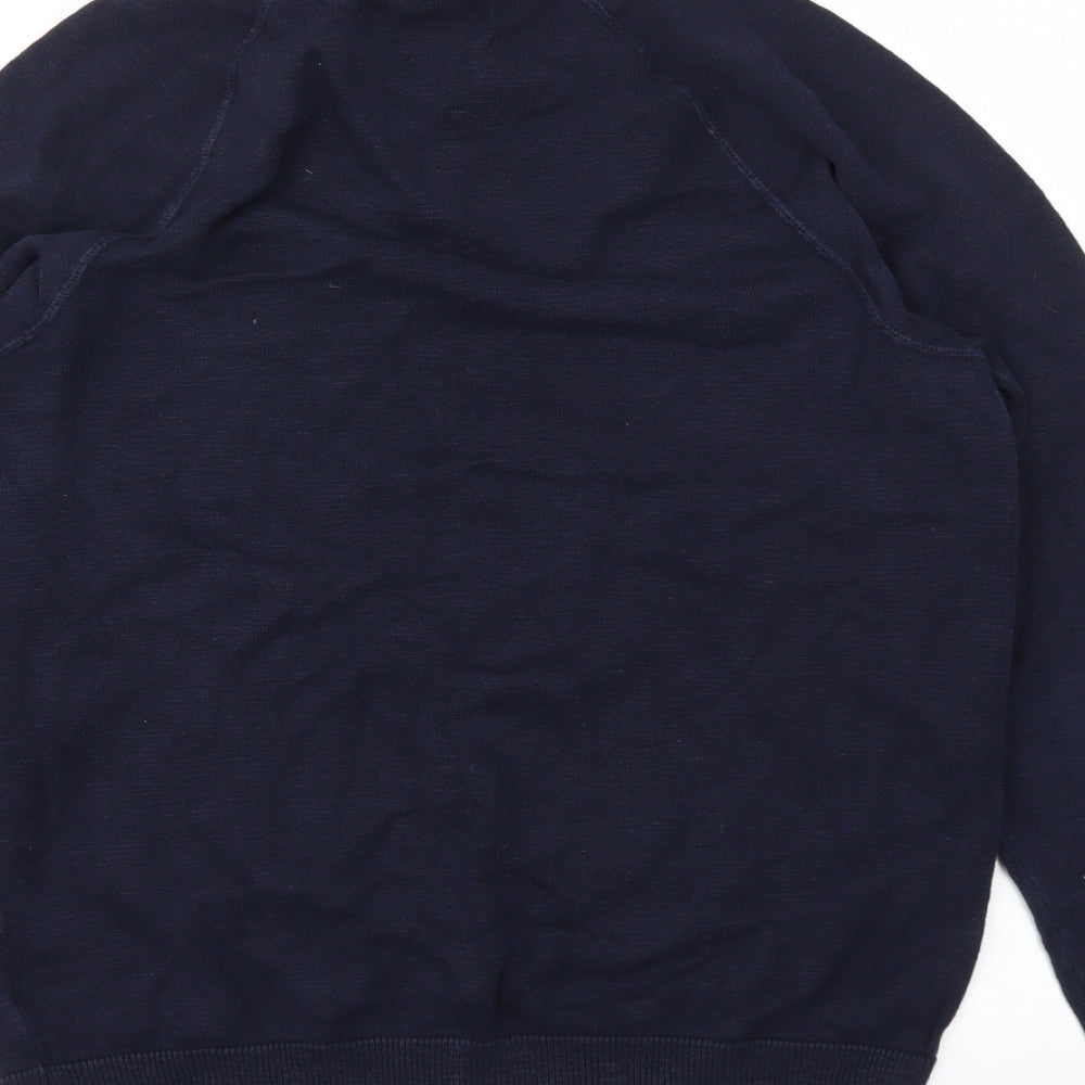 H&M Mens Blue   Pullover Jumper Size M