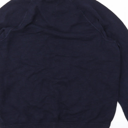 H&M Mens Blue   Pullover Jumper Size M