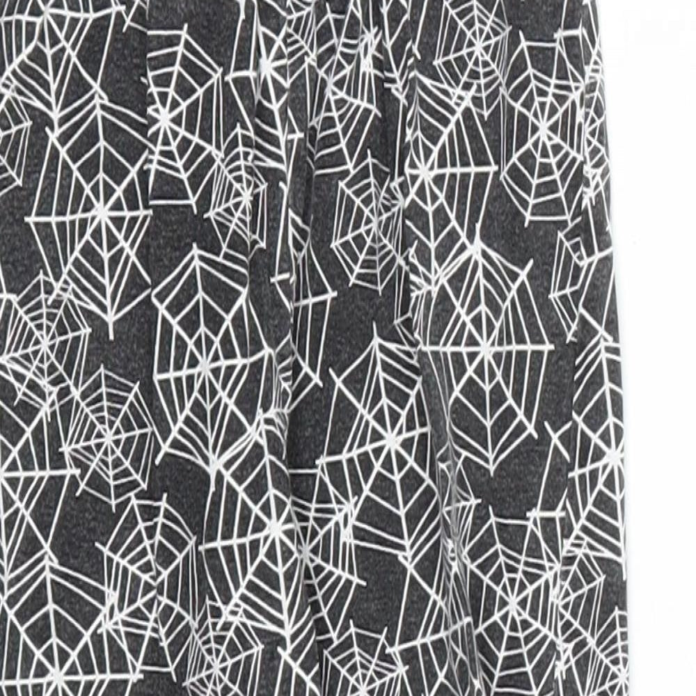 DISNEY  Girls Black Animal Print  Jogger Trousers Size 3 Years