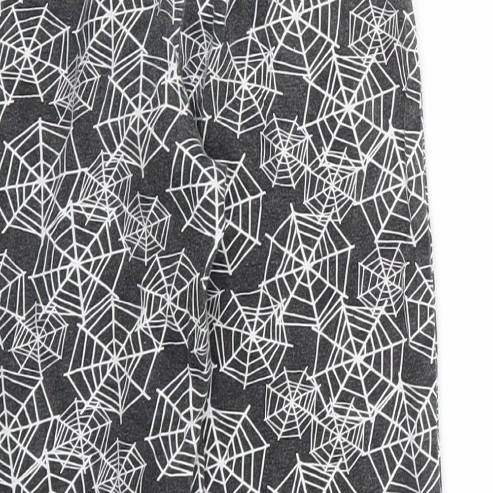 DISNEY  Girls Black Animal Print  Jogger Trousers Size 3 Years