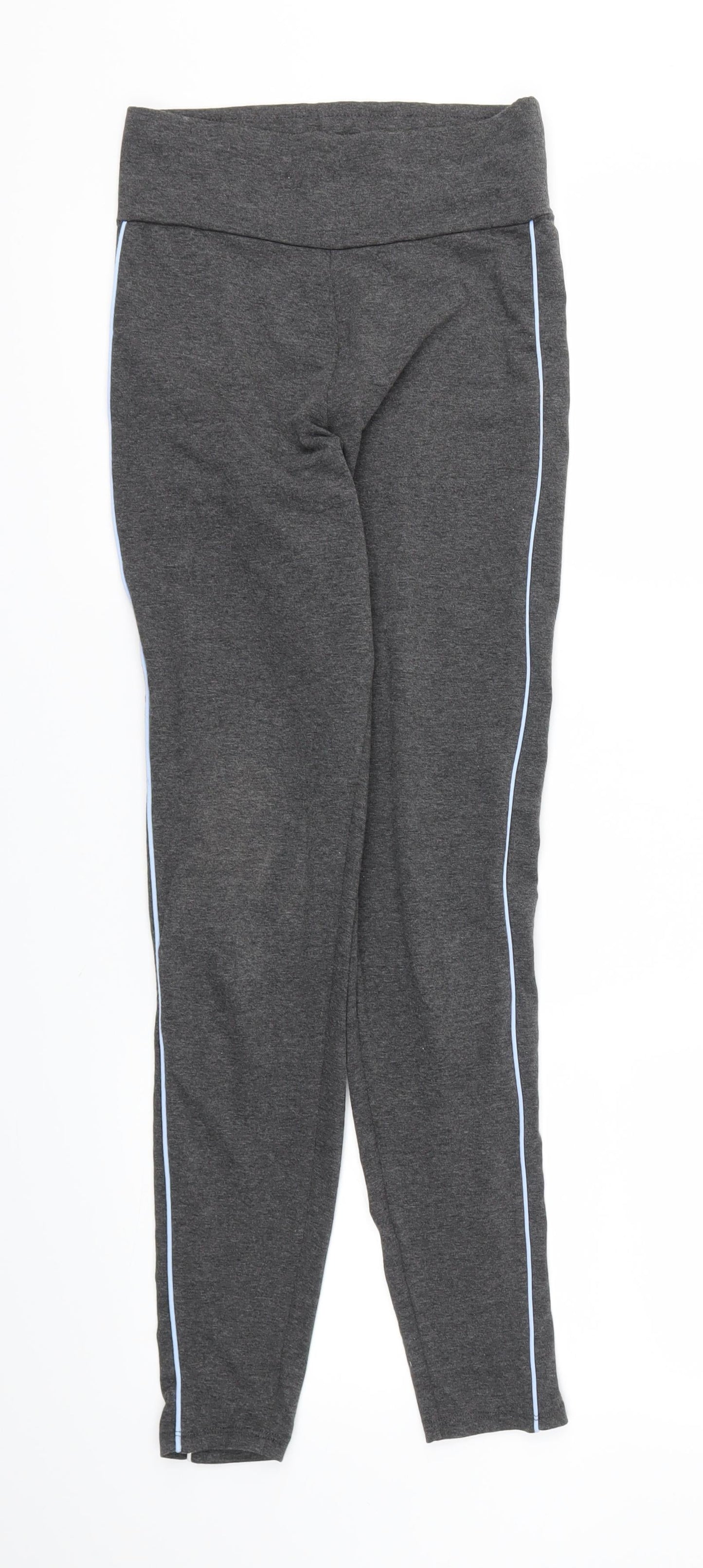 F&F Womens Grey   Jegging Trousers Size 8 L26 in - Stretch waistband