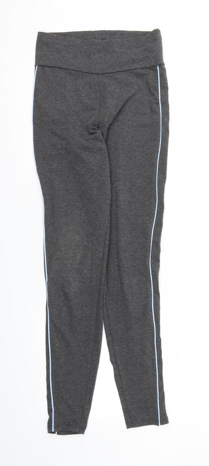 F&F Womens Grey   Jegging Trousers Size 8 L26 in - Stretch waistband