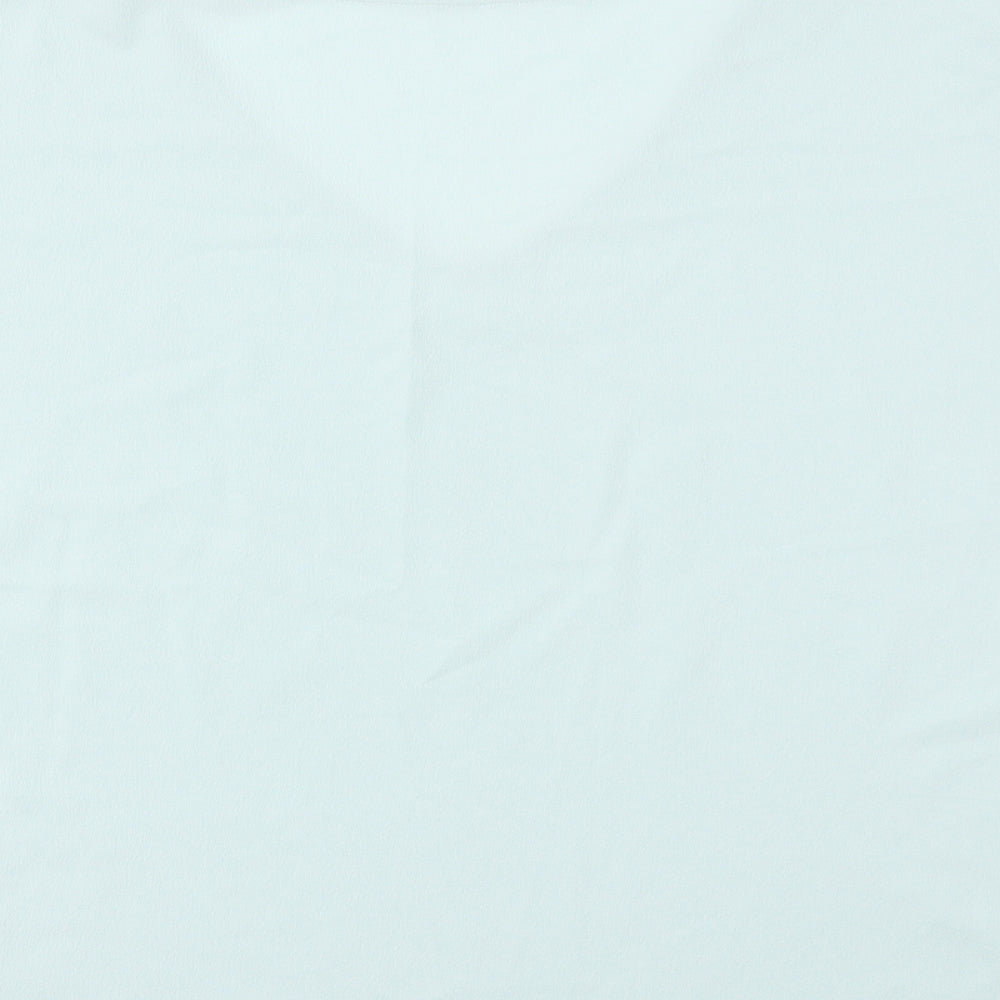 Womens UK Size 14 M&S Blue Basic Blouse