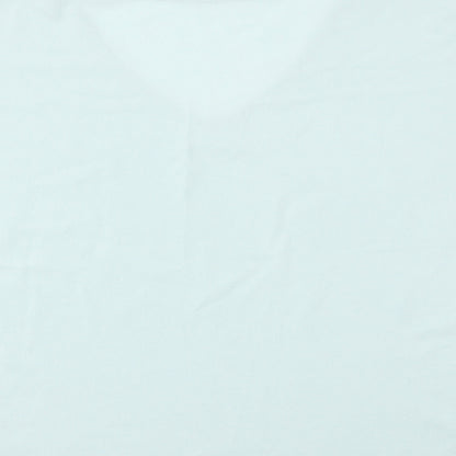 Womens UK Size 14 M&S Blue Basic Blouse