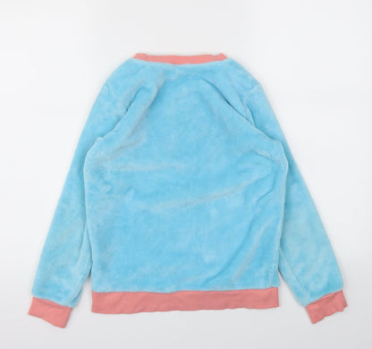 Disney Girls Blue Argyle/Diamond  Cami Pyjama Top Size 9-10 Years