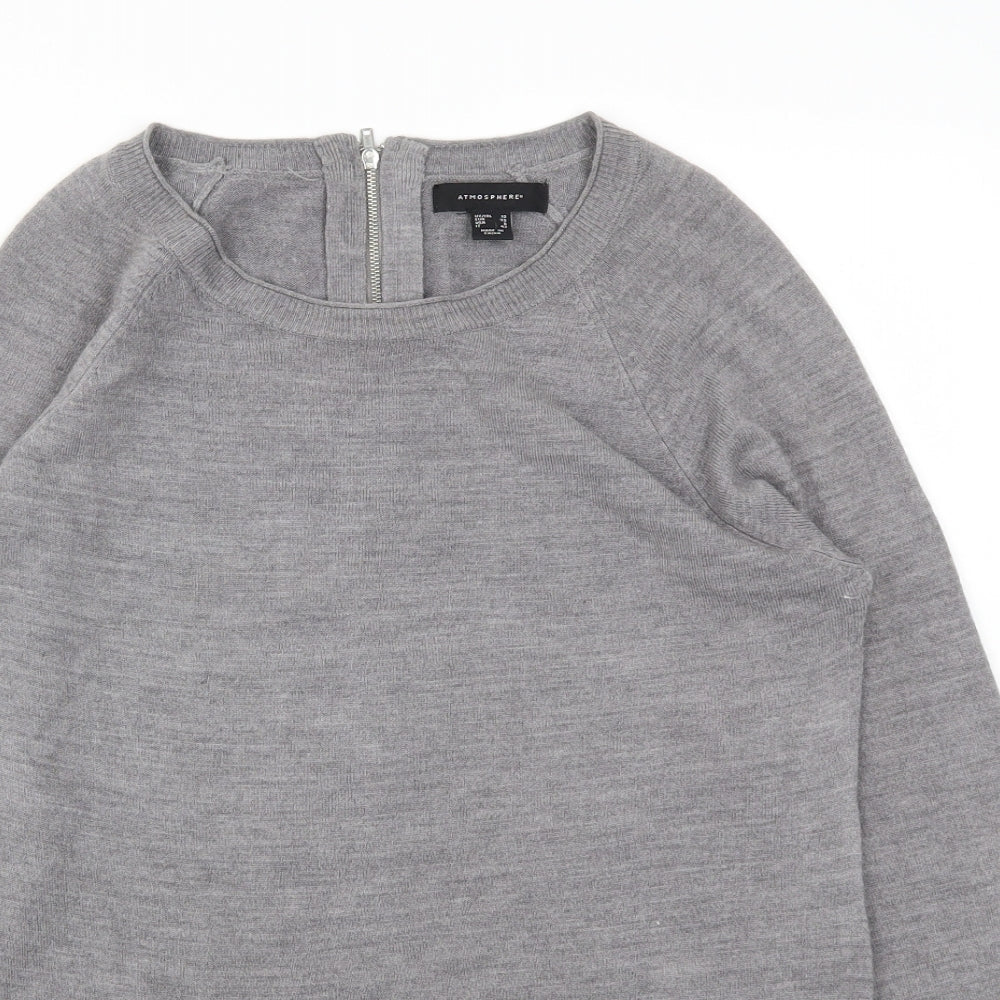 Primark Womens Grey   Pullover Jumper Size 10