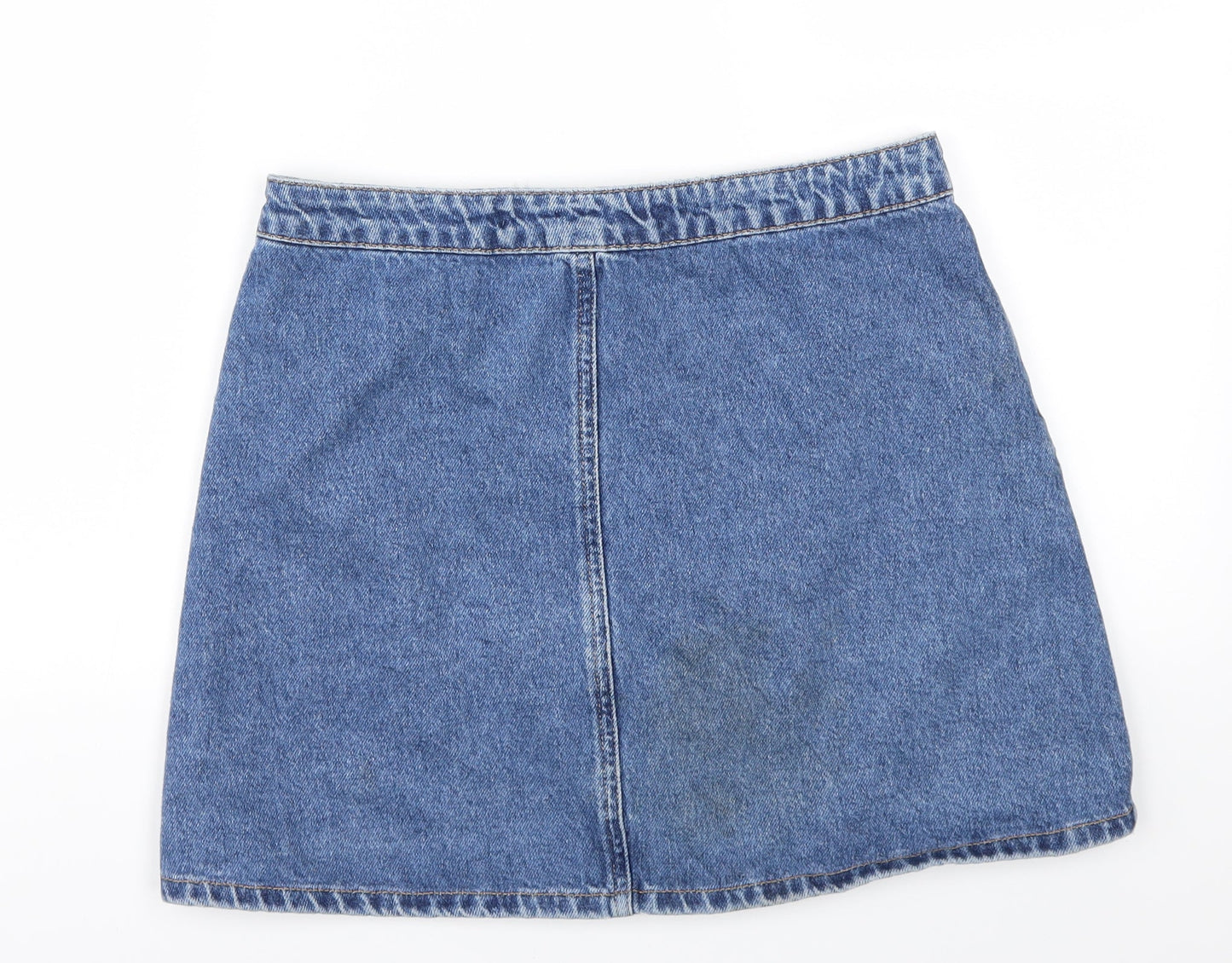 DENIM &CO  Womens Blue   A-Line Skirt Size 12