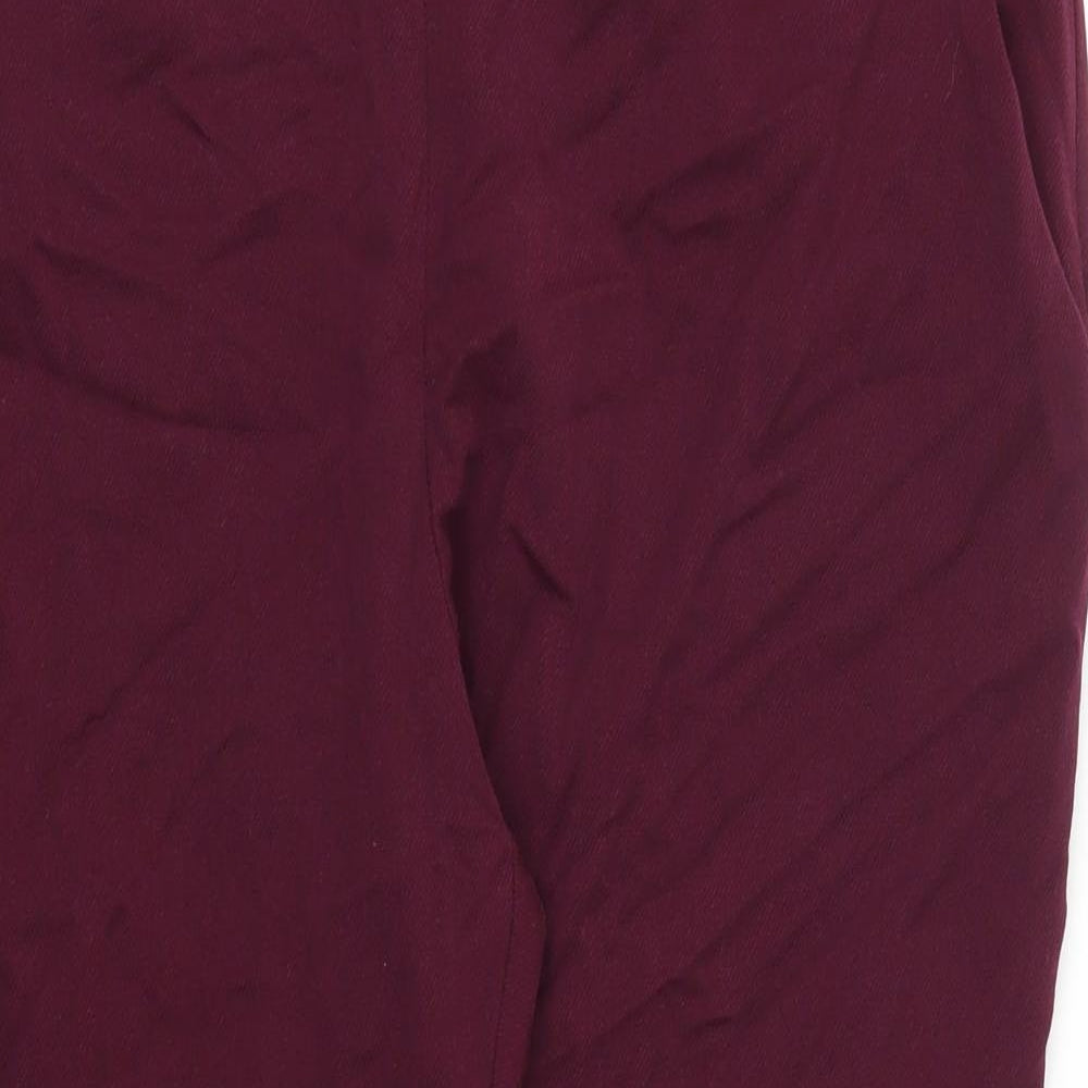 Princples Womens Purple   Trousers  Size 16 L25 in