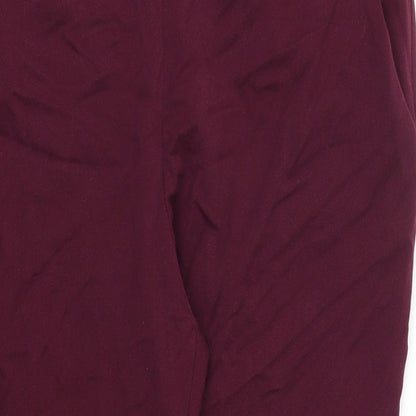 Princples Womens Purple   Trousers  Size 16 L25 in
