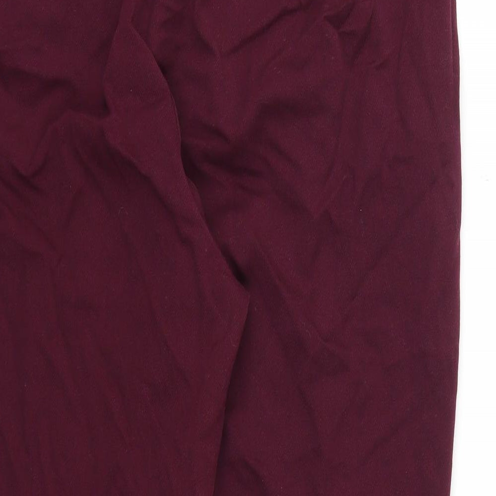 Princples Womens Purple   Trousers  Size 16 L25 in