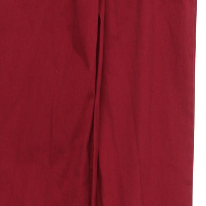 Thermolactyl Womens Red Houndstooth  Straight Jeans Size 10 L30 in