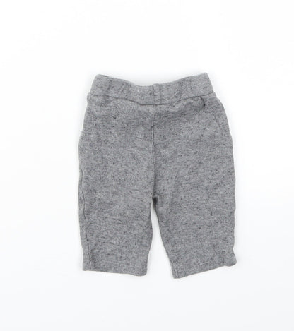 MINICLASIC Boys Grey   Capri Trousers Size Newborn