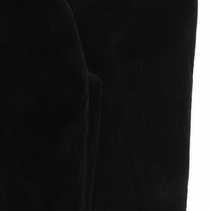 M&Co Womens Black   Trousers  Size 10 L30 in