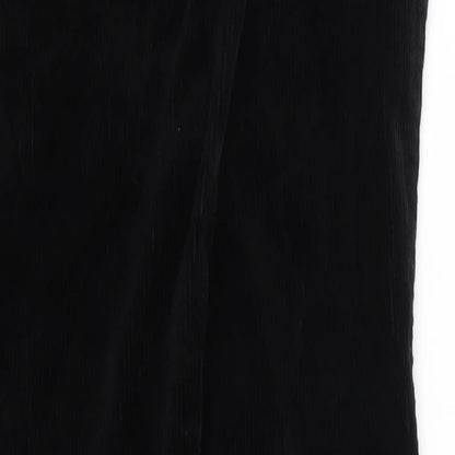 M&Co Womens Black   Trousers  Size 10 L30 in